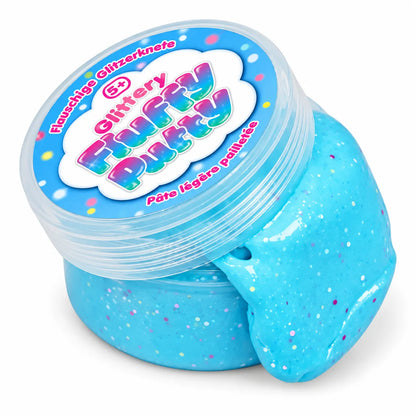 Glittery Fluffy Putty-Glittery Fluffy Putty