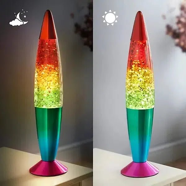 Global Gizmos Rainbow Lava Lamp-Global Gizmos Rainbow Lava Lamp