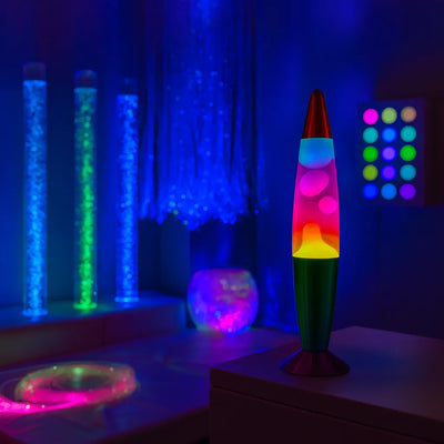 Global Gizmos Rainbow Lava Lamp-Global Gizmos Rainbow Lava Lamp