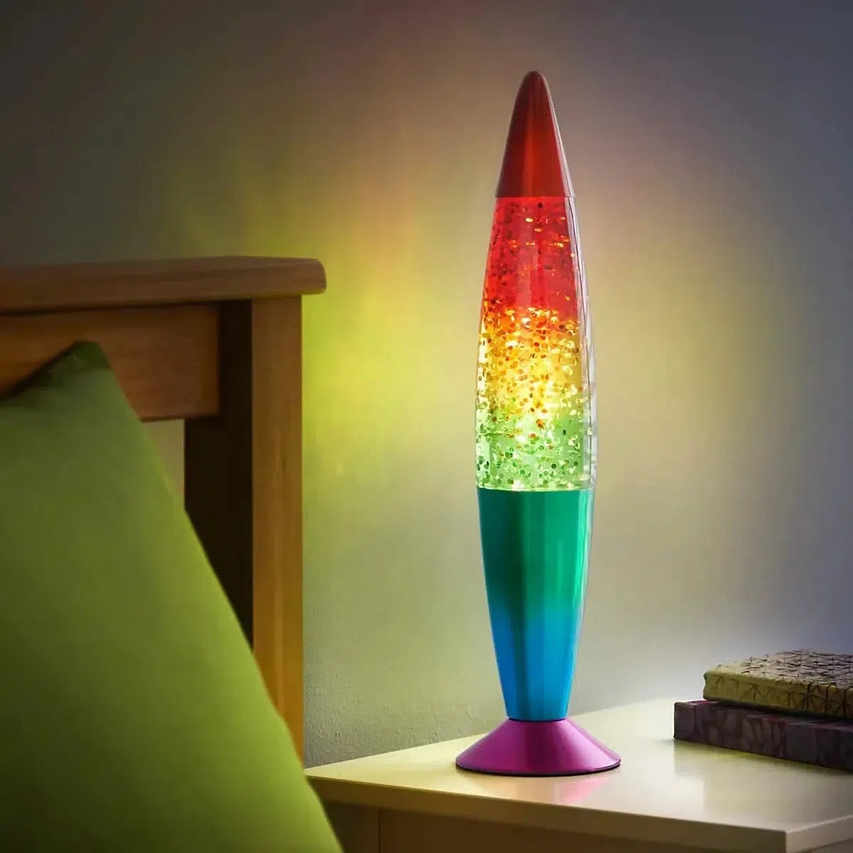 Global Gizmos Rainbow Lava Lamp-Global Gizmos Rainbow Lava Lamp