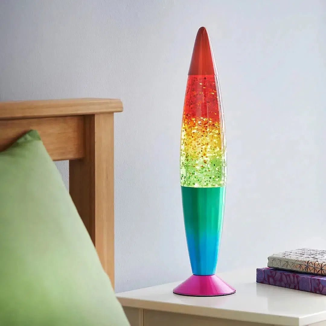 Global Gizmos Rainbow Lava Lamp-Global Gizmos Rainbow Lava Lamp