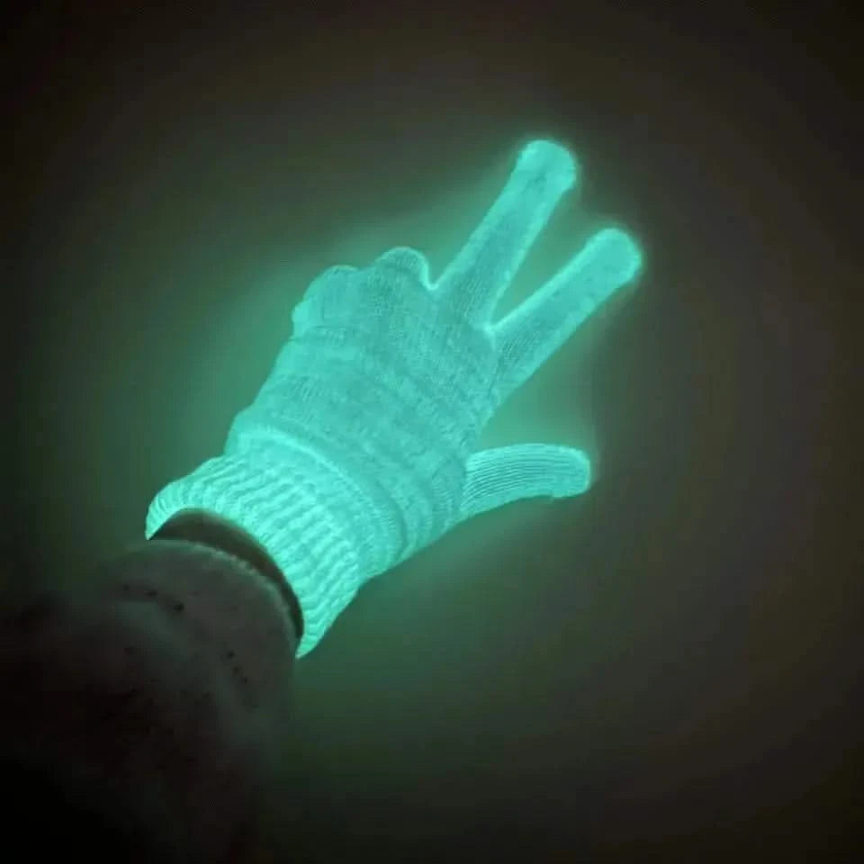 Glow gloves-Glow gloves