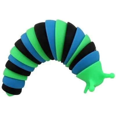 Glow in the Dark Fidget Slug-Glow in the Dark Fidget Slug
