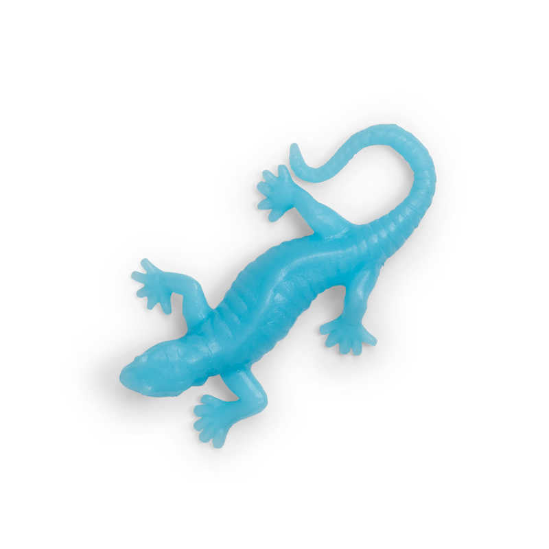 Glow in the Dark Lizards, Introducing the Glow in the Dark Lizards – the ultimate playtime companion that adds a touch of magic to your child's toy collection! These flexible lizard figures not only look realistic but also possess the amazing ability to glow in the dark.Made with high-quality materials, these lizards are designed to withstand endless hours of play. Each lizard features a unique, lifelike design that will captivate children's imagination and foster their love for the natural world. With thei