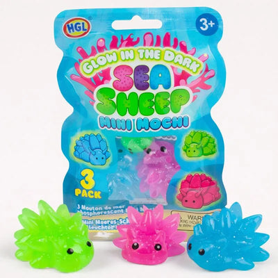 Glow In The Dark Sea Sheep Mini Mochis-Glow In The Dark Sea Sheep Mini Mochis
