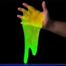 Glow in the dark slime-Glow in the dark slime