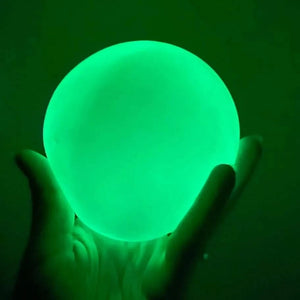 Glow in the Dark Squish Ball Fidget Toy-Glow in the Dark Squish Ball Fidget Toy