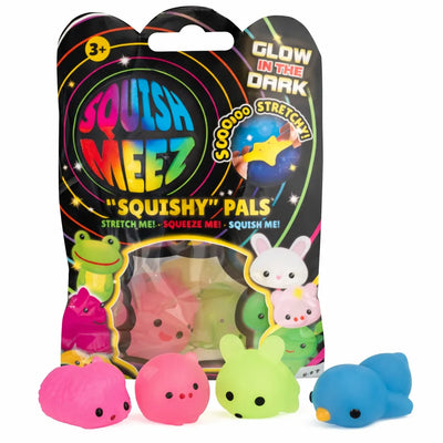 Glow in the Dark Squish Meez-Glow in the Dark Squish Meez