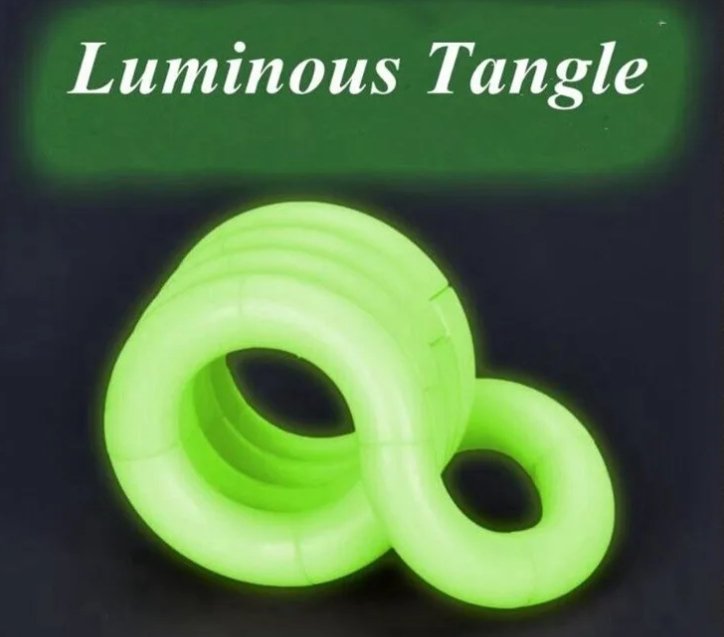 Glow in the dark tangle toy, Illuminate your playtime with the Glow in the Dark Tangle Toy – a versatile marvel that promises to keep you entertained, relaxed, and intrigued, no matter where you are or how you choose to use it. Luminous Features to Adore: Multifaceted Wonder: Whether it's a perplexing puzzle, a dynamic sculpture, a desk companion, or a mesmerizing cosmic art piece, this toy transforms to match your mood and need. Glowing Charm: Revel in the ethereal beauty of its glow-in-the-dark feature, w