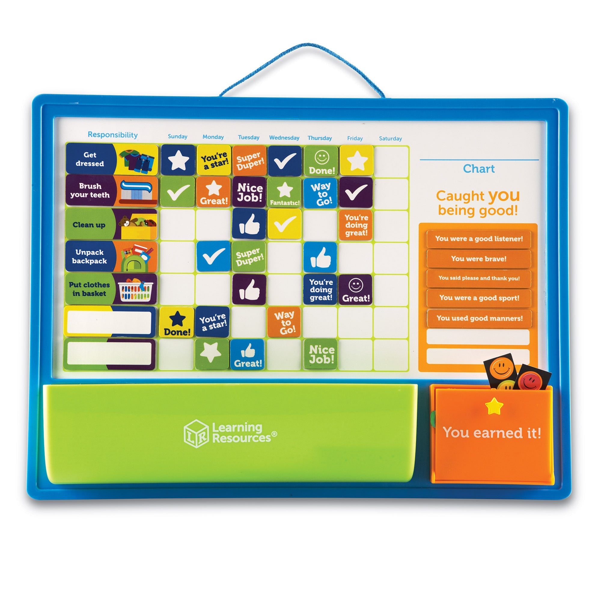Good Job Reward Chart, The Good Job Reward Chart offers an innovative way to instill good habits and social skills in young children. Designed to be both educational and entertaining, this reward chart is an invaluable resource for parents looking to engage their kids in household chores and other important activities. Features of the Good Job Reward Chart: Customization: Task Selection: The chart is fully customisable, allowing parents to select chores that are appropriate for their child's age and skill s