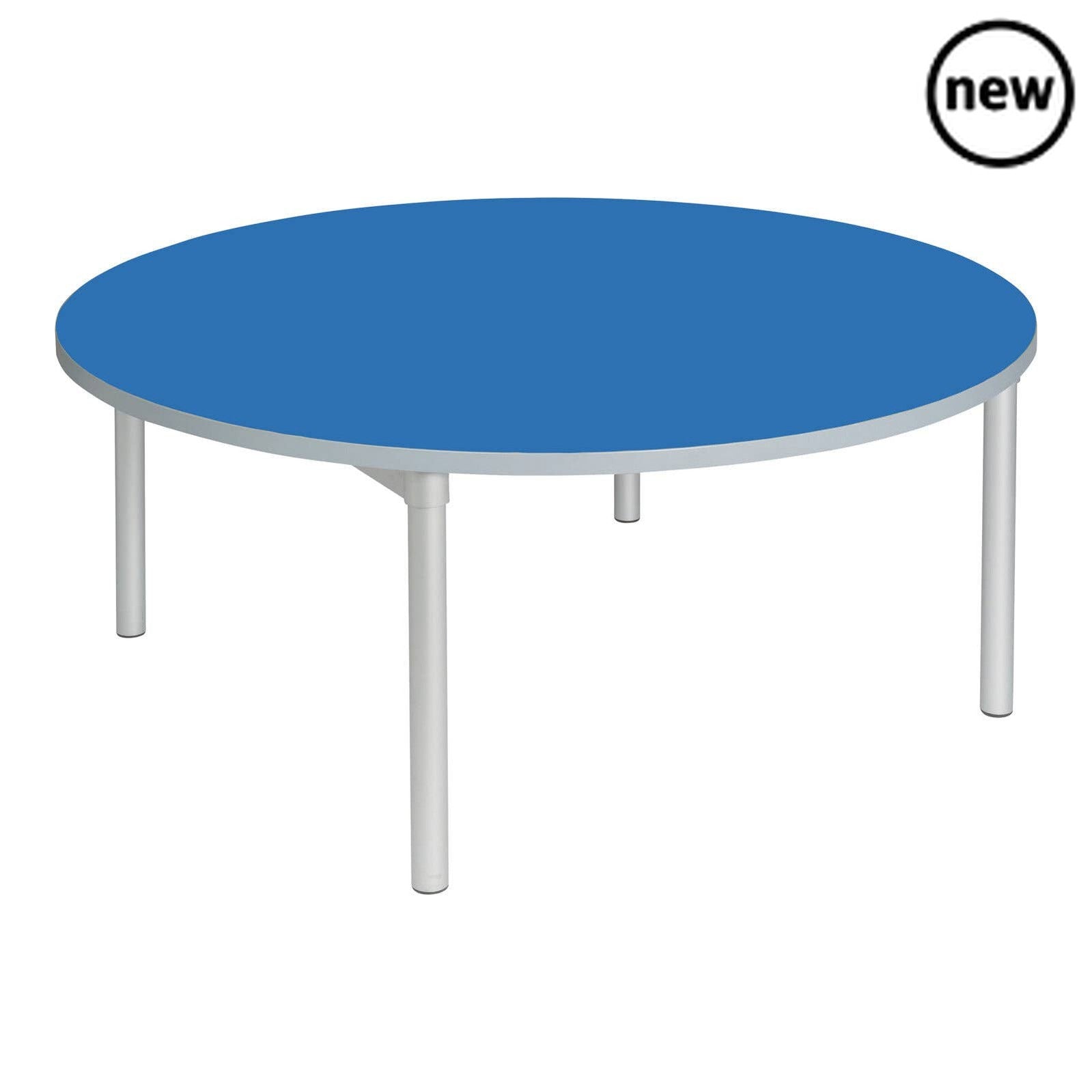 Gopak Enviro Round Classroom Table, The Gopak Enviro Round Classroom Table is a versatile and lightweight table that is perfect for various uses, including as a classroom table, dining table, or for reception and breakout spaces. With a diameter of 1200mm, this table is spacious enough for multiple users and can easily accommodate various tasks.The table is available in a choice of heights and colors, allowing you to customize it to suit your specific needs and preferences. Whether you need a table for youn