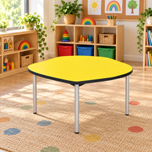 Gopak Enviro Shield Table with Castors in an early years classroom