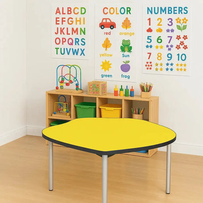 Gopak Enviro Shield Table with Castors-Gopak Enviro Shield Table with Castors