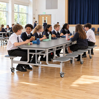 GoRoll 16 Stool Fixed Beam Seat 10ft – UK school lifestyle image 4