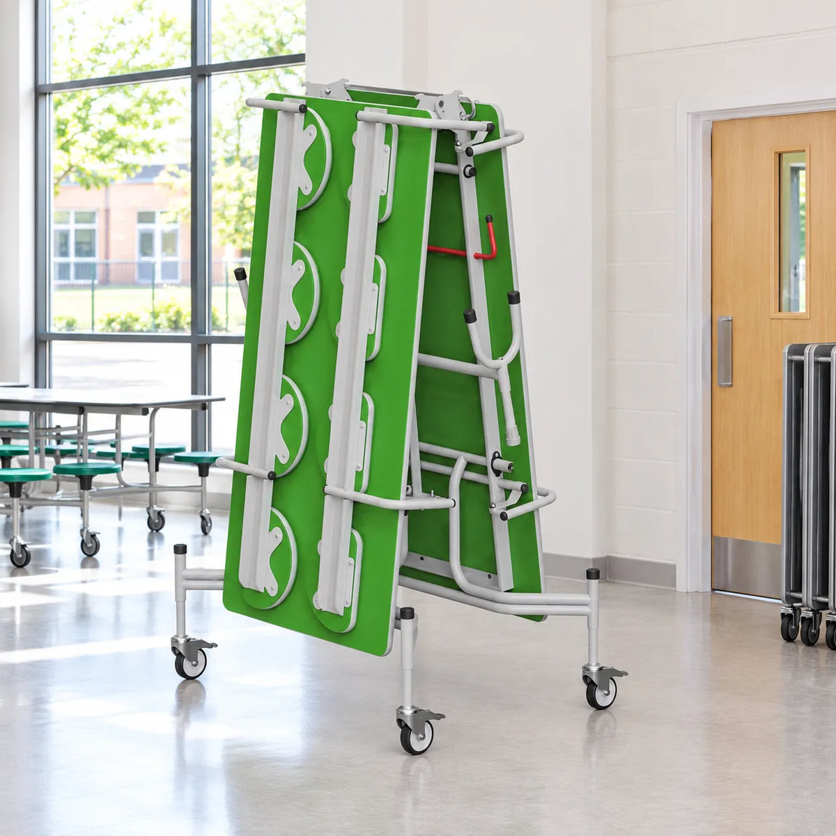 GoRoll 16 Stool Folding Beam Seat 10ft – UK school lifestyle image 5