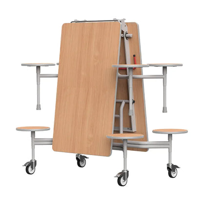 GoRoll Folding Table 8ft with 8 Stools – supplier product view