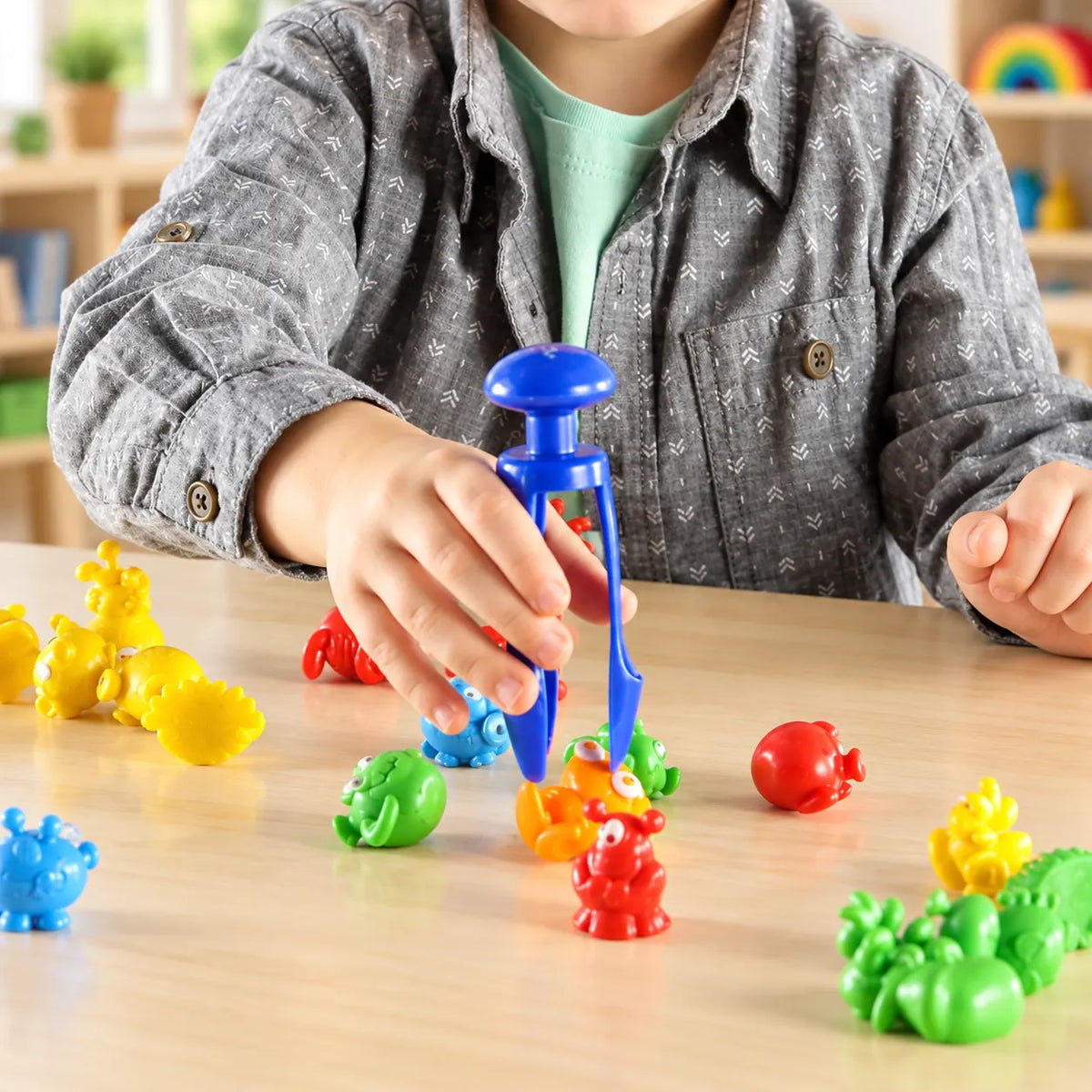 Grab & Sort Fine Motor Alien Counters-Grab & Sort Fine Motor Alien Counters