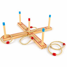 Grasshopper Games Wooden Ring Toss-Grasshopper Games Wooden Ring Toss