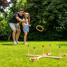 Grasshopper Games Wooden Ring Toss-Grasshopper Games Wooden Ring Toss