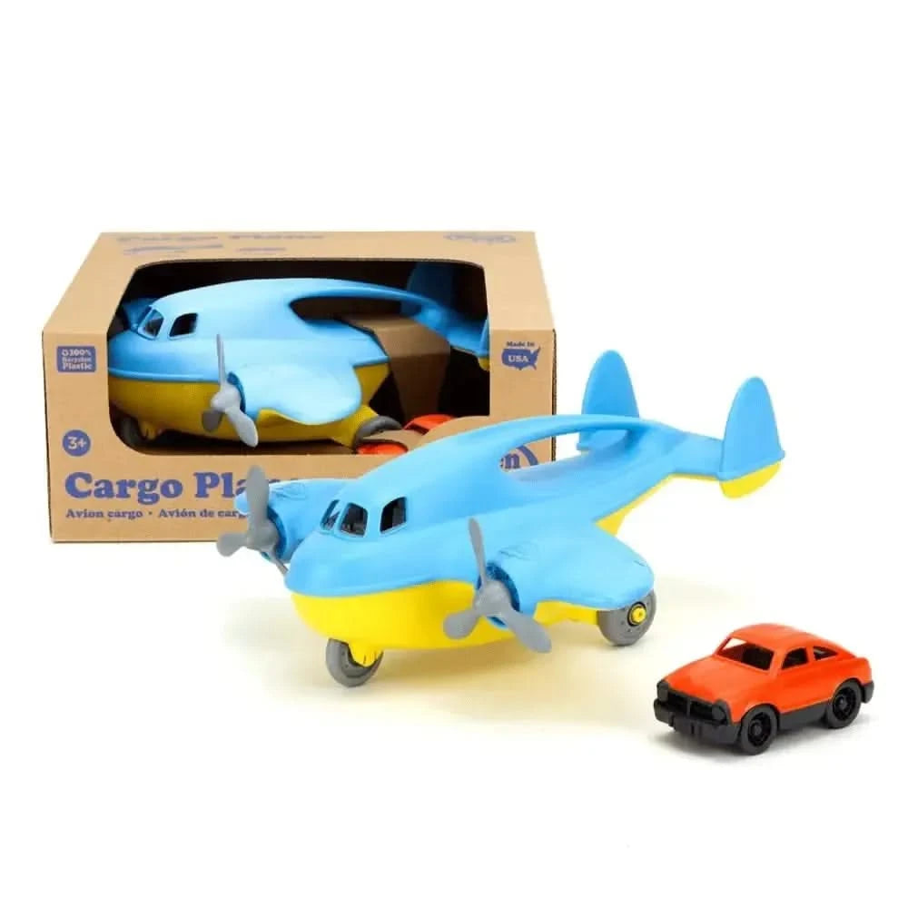 Green Toys Cargo Plane Blue-Green Toys Cargo Plane Blue