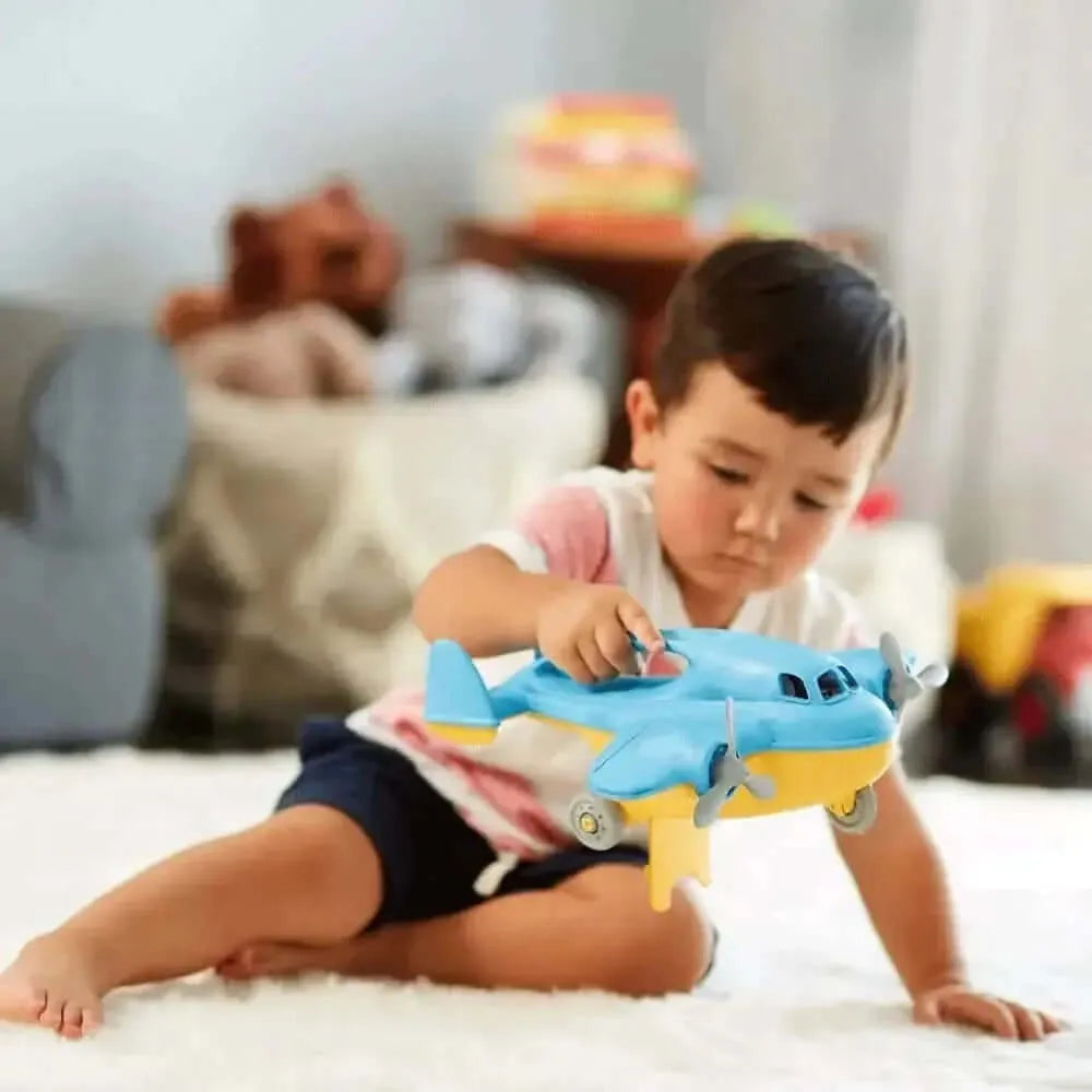 Green Toys Cargo Plane Blue-Green Toys Cargo Plane Blue