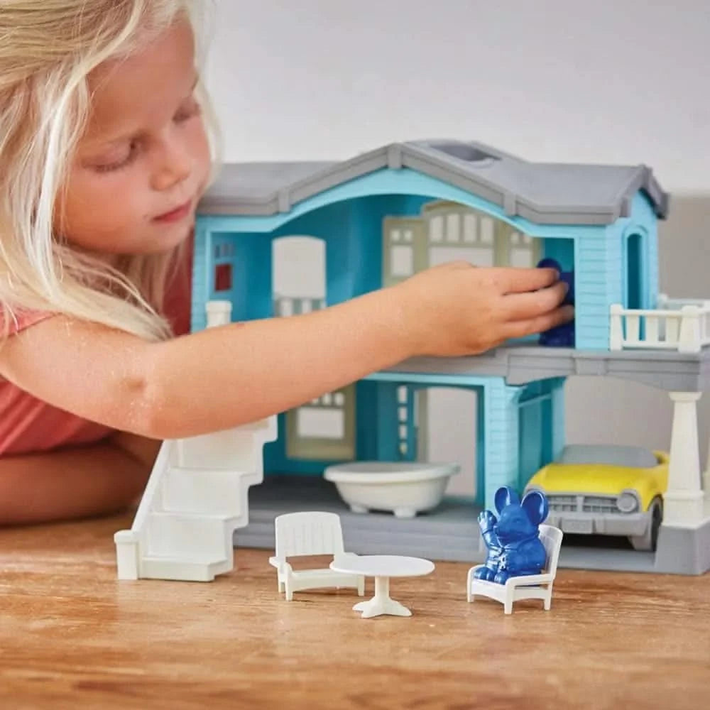 Green Toys Dolls House Playset-Green Toys Dolls House Playset