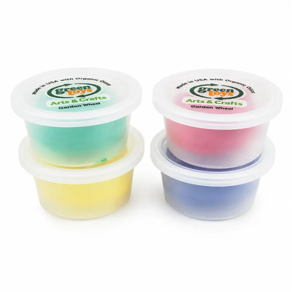 Green Toys Dough 4 Pack Activity Set-Green Toys Dough 4 Pack Activity Set