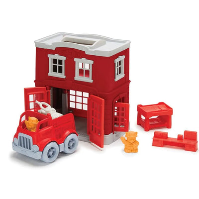 Green Toys Fire Station-Green Toys Fire Station