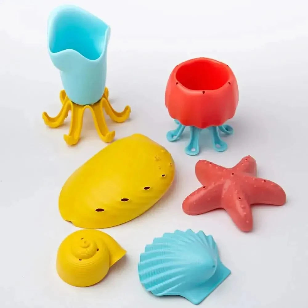 Green Toys Tide Pool Bath Set-Green Toys Tide Pool Bath Set