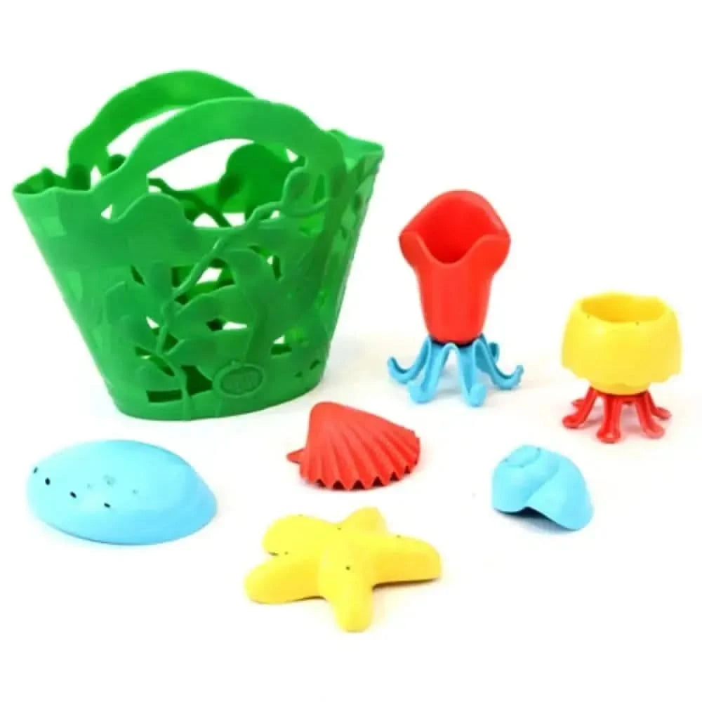 Green Toys Tide Pool Bath Set-Green Toys Tide Pool Bath Set