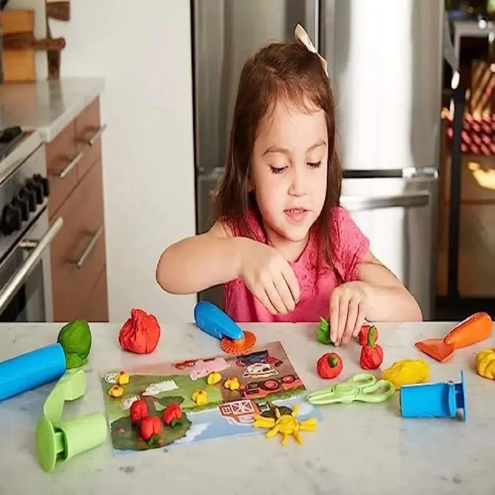 Green Toys Tool Essentials Dough Set-Green Toys Tool Essentials Dough Set