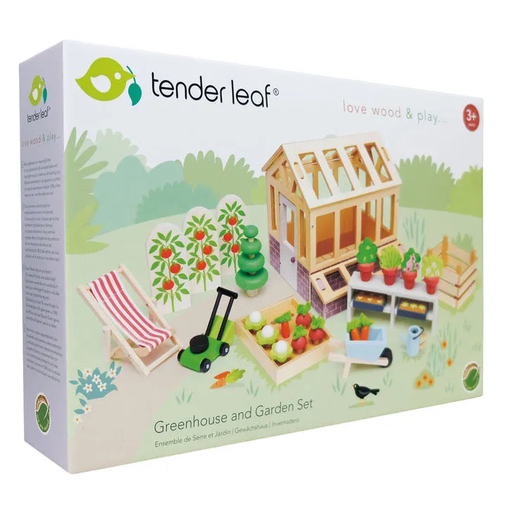 Greenhouse & Garden Set-Greenhouse & Garden Set