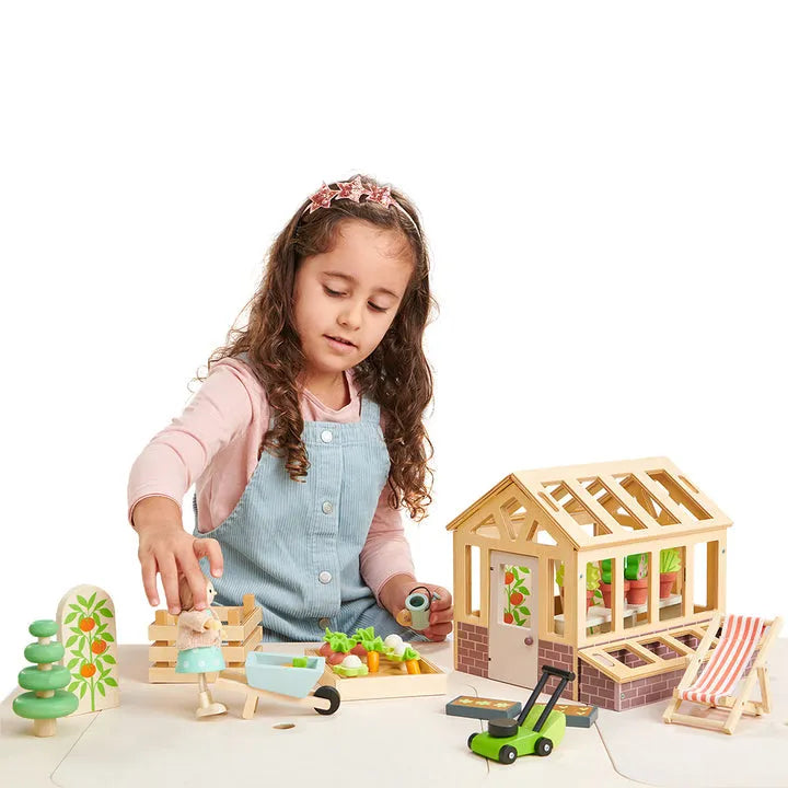 Greenhouse & Garden Set-Greenhouse & Garden Set