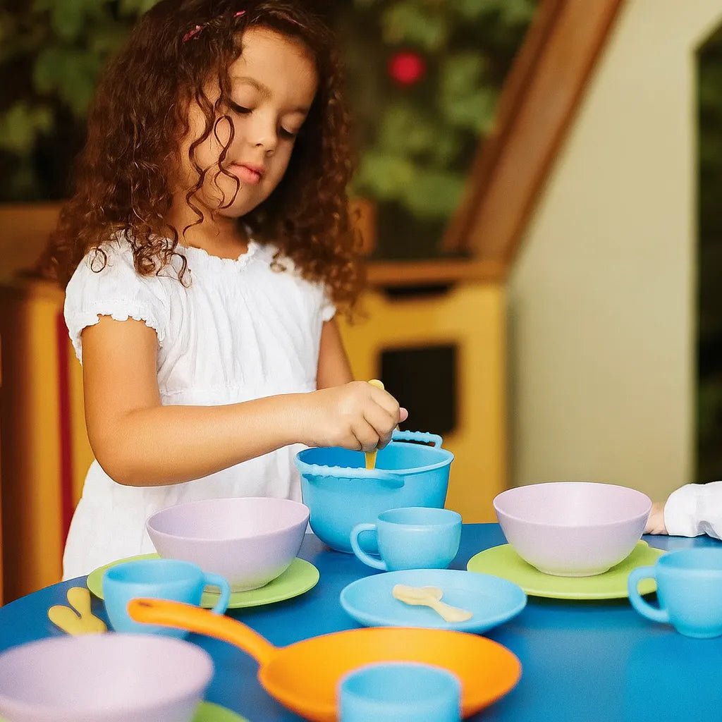 Greentoys Cookware and Dining Set-Greentoys Cookware and Dining Set