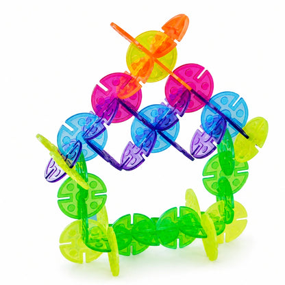 Guidecraft Interlox Discs 96 Piece Set-Guidecraft Interlox Discs 96 Piece Set