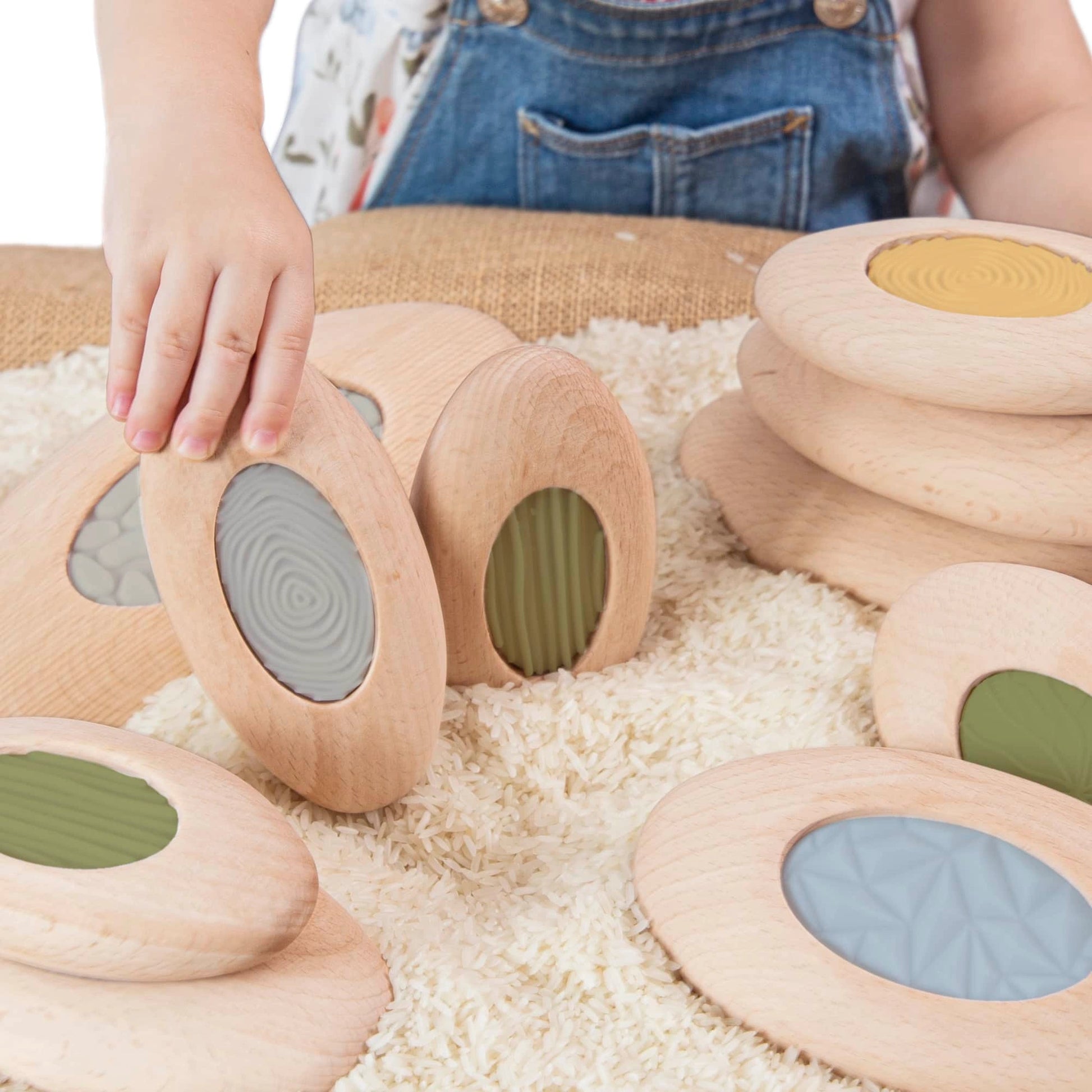 Guidecraft Jumbo Sensory River Stones-Guidecraft Jumbo Sensory River Stones