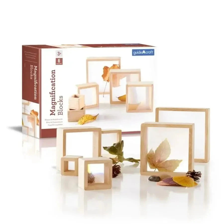 Guidecraft Magnification Blocks-Guidecraft Magnification Blocks