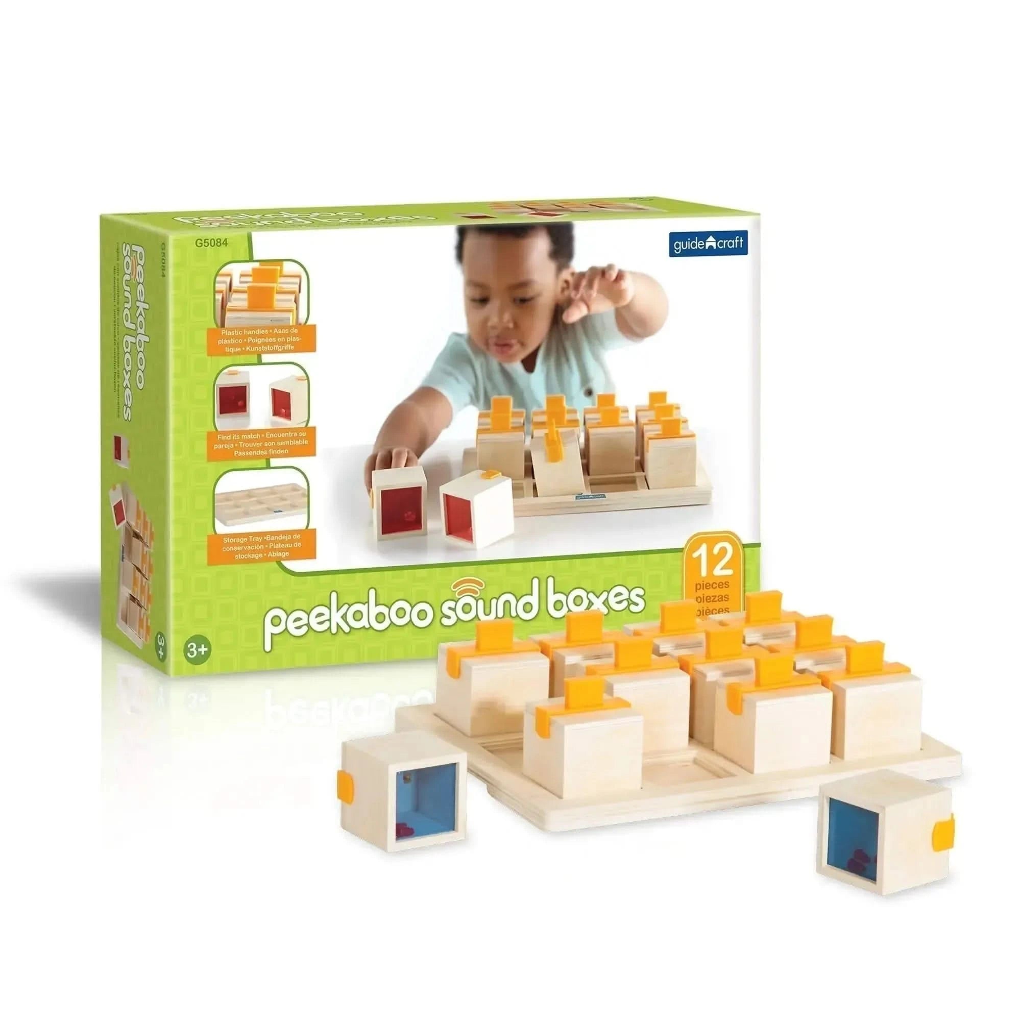 Guidecraft Peekaboo Sound Boxes-Guidecraft Peekaboo Sound Boxes