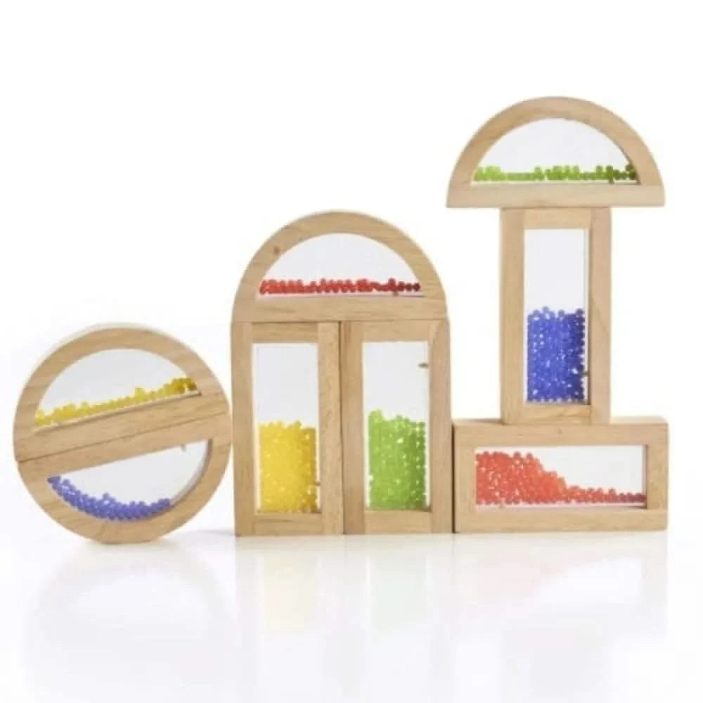Guidecraft Rainbow Blocks Crystal Bead-Guidecraft Rainbow Blocks Crystal Bead