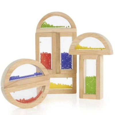 Guidecraft Rainbow Blocks Crystal Bead-Guidecraft Rainbow Blocks Crystal Bead
