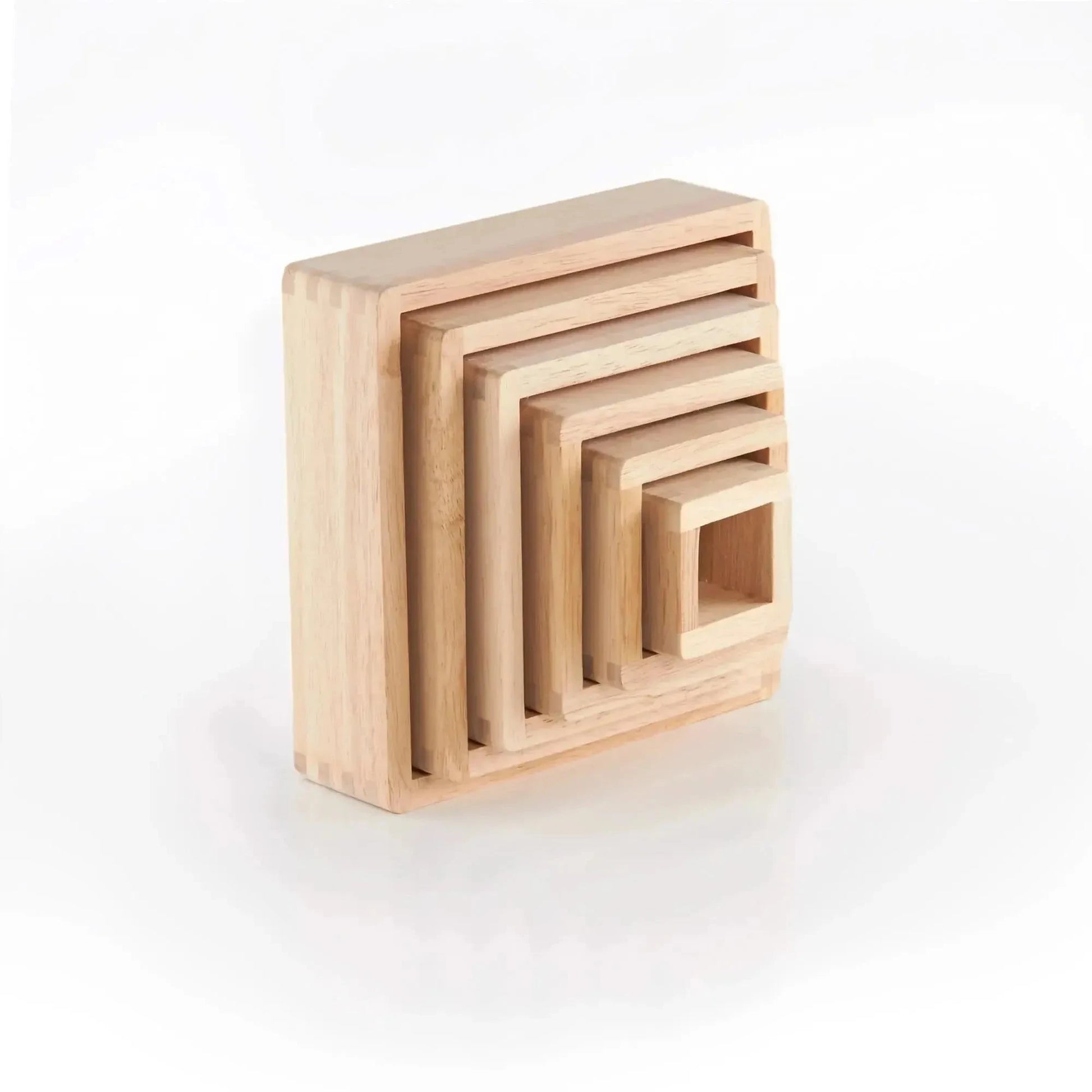 Guidecraft Stacking Rainbow Pyramid-Guidecraft Stacking Rainbow Pyramid