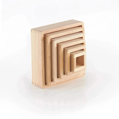 Guidecraft Stacking Rainbow Pyramid-Guidecraft Stacking Rainbow Pyramid