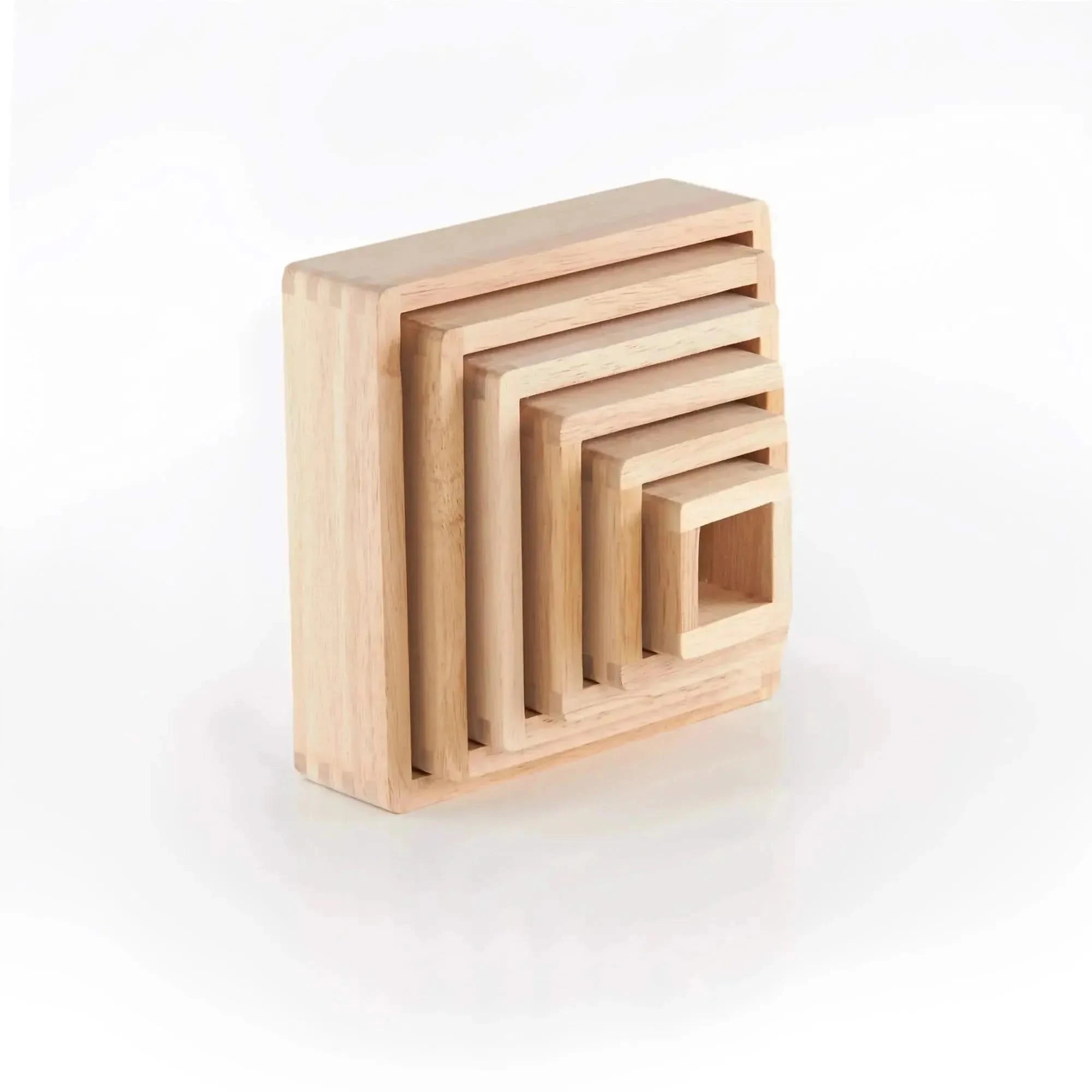 Guidecraft Stacking Rainbow Pyramid-Guidecraft Stacking Rainbow Pyramid