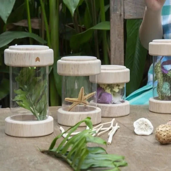 Guidecraft Treasure Tubes Clear-Guidecraft Treasure Tubes Clear