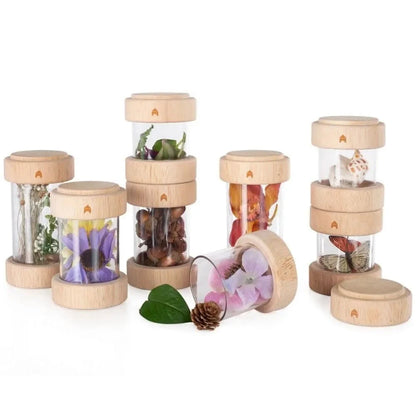 Guidecraft Treasure Tubes Clear-Guidecraft Treasure Tubes Clear