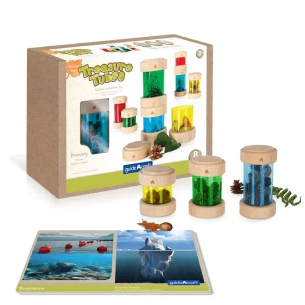Guidecraft Treasure Tubes Primary-Guidecraft Treasure Tubes Primary