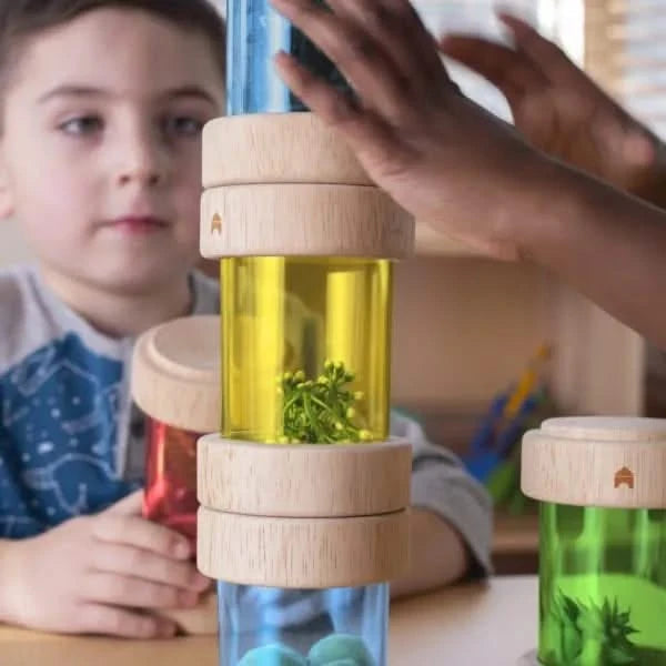 Guidecraft Treasure Tubes Primary-Guidecraft Treasure Tubes Primary