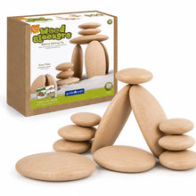 Guidecraft Wood Stackers River Stones-Guidecraft Wood Stackers River Stones