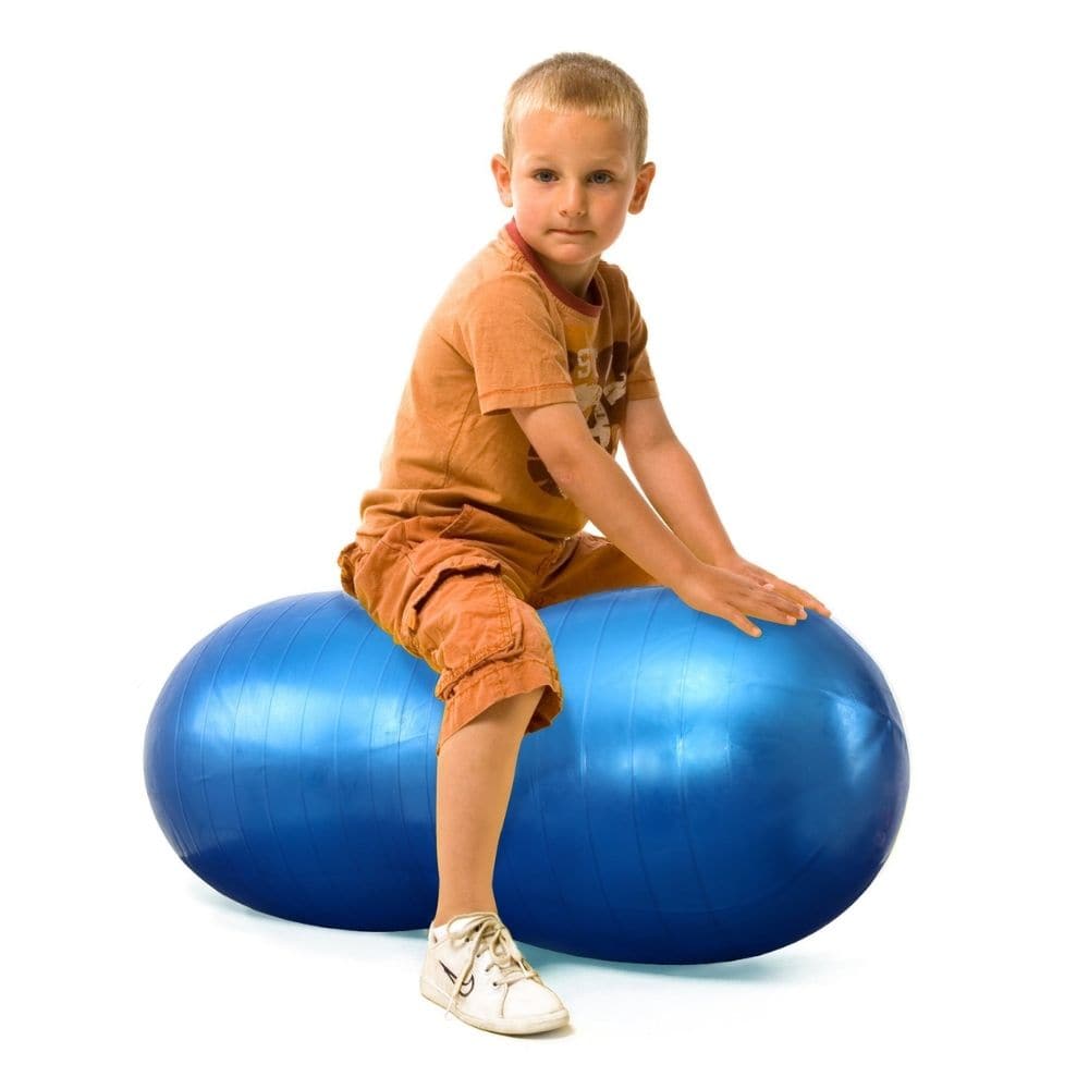 Gymnic Physio Roll 30cm Ball, Introducing the Gymnic Physio Roll 30cm Ball, an incredible therapeutic tool designed with balance and coordination issues in mind. This specifically crafted ball is perfect for individuals who require extra stability during therapeutic exercises.Unlike regular therapy balls, our Physio Roll 30cm Ball restricts movement to only forward and backward motion, offering greater stability and control. This feature ensures a safer and more effective workout experience for users, espec