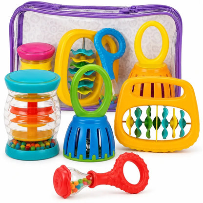 Halilit Baby Band Musical Instrument Gift Set-Halilit Baby Band Musical Instrument Gift Set